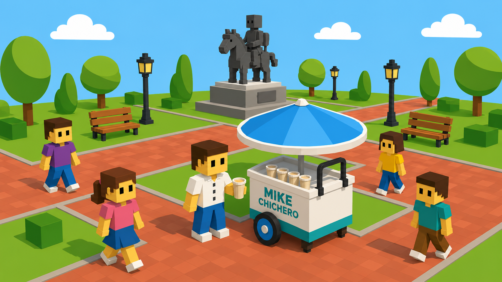 Mike Chichero — Plaza Bolívar, Caracas